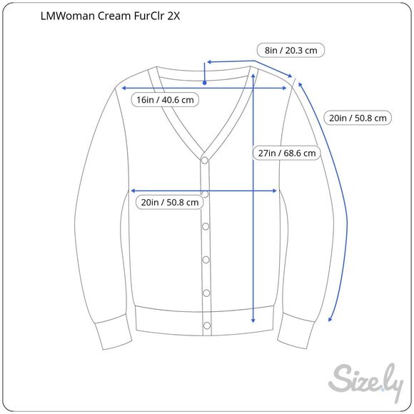 Lauren Michelle Woman 2X Beige Taupe Faux Fur Open Front Cardigan Sweater Duster - Picture 2 of 10